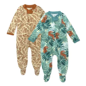 2-Pack Organic Cotton Sleep & Plays