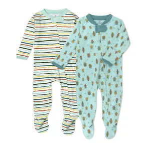 2-Pack Organic Cotton Sleep & Plays