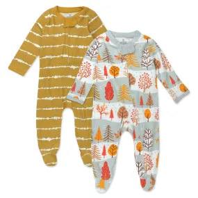 2-Pack Organic Cotton Sleep & Plays