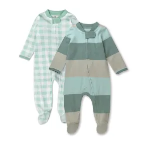 2-Pack Organic Cotton Sleep & Plays