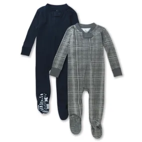 2-Pack Organic Cotton Snug-Fit Footed Pajama