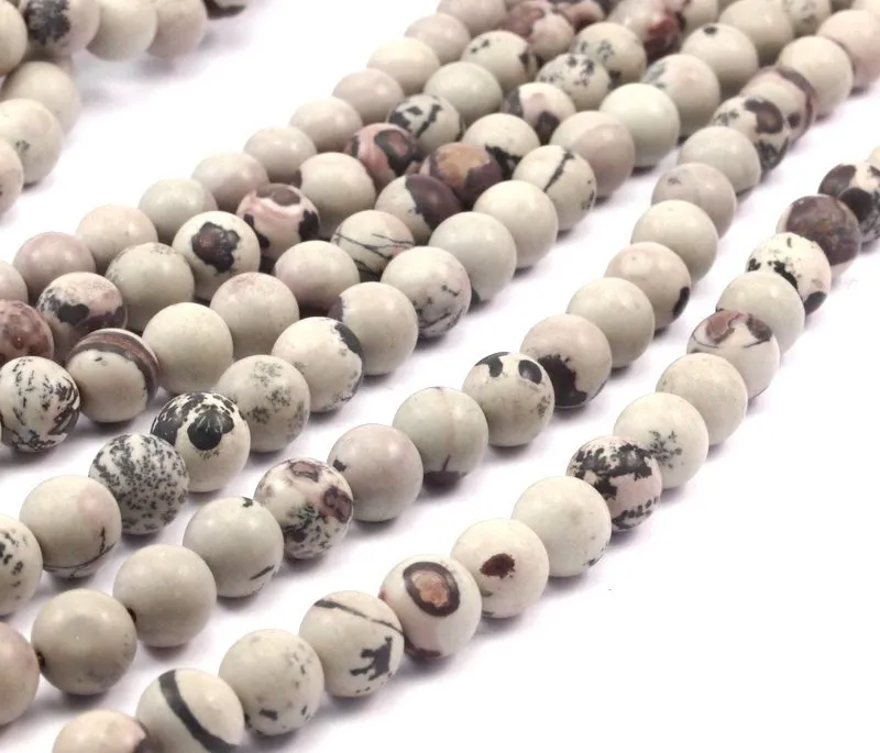 8mm Jasper Gemstone Round Beads T020