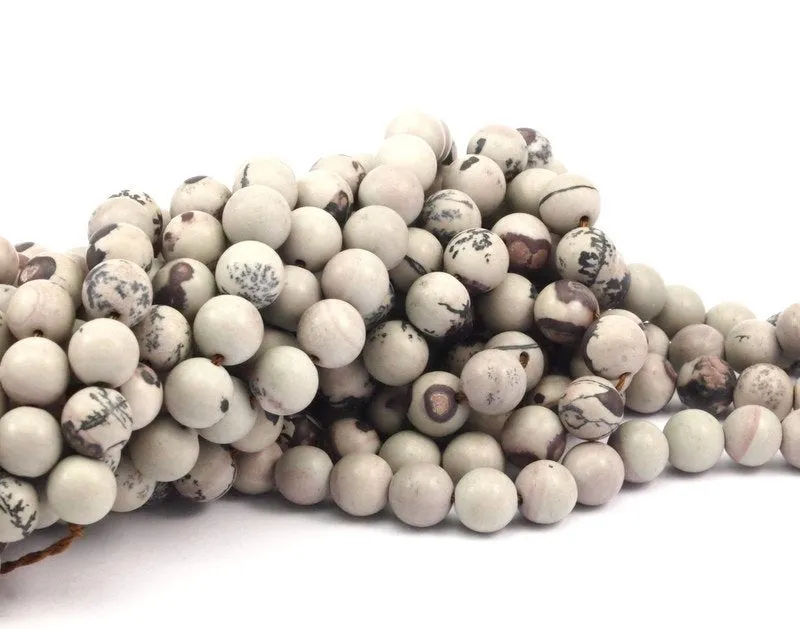 8mm Jasper Gemstone Round Beads T020