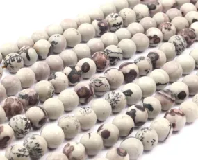 8mm Jasper Gemstone Round Beads T020