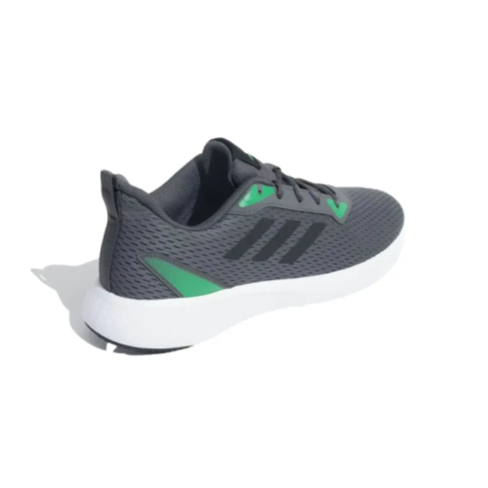 Adidas Men's Adi Accelate Running Shoe (Grey Six/Core Black/Green)