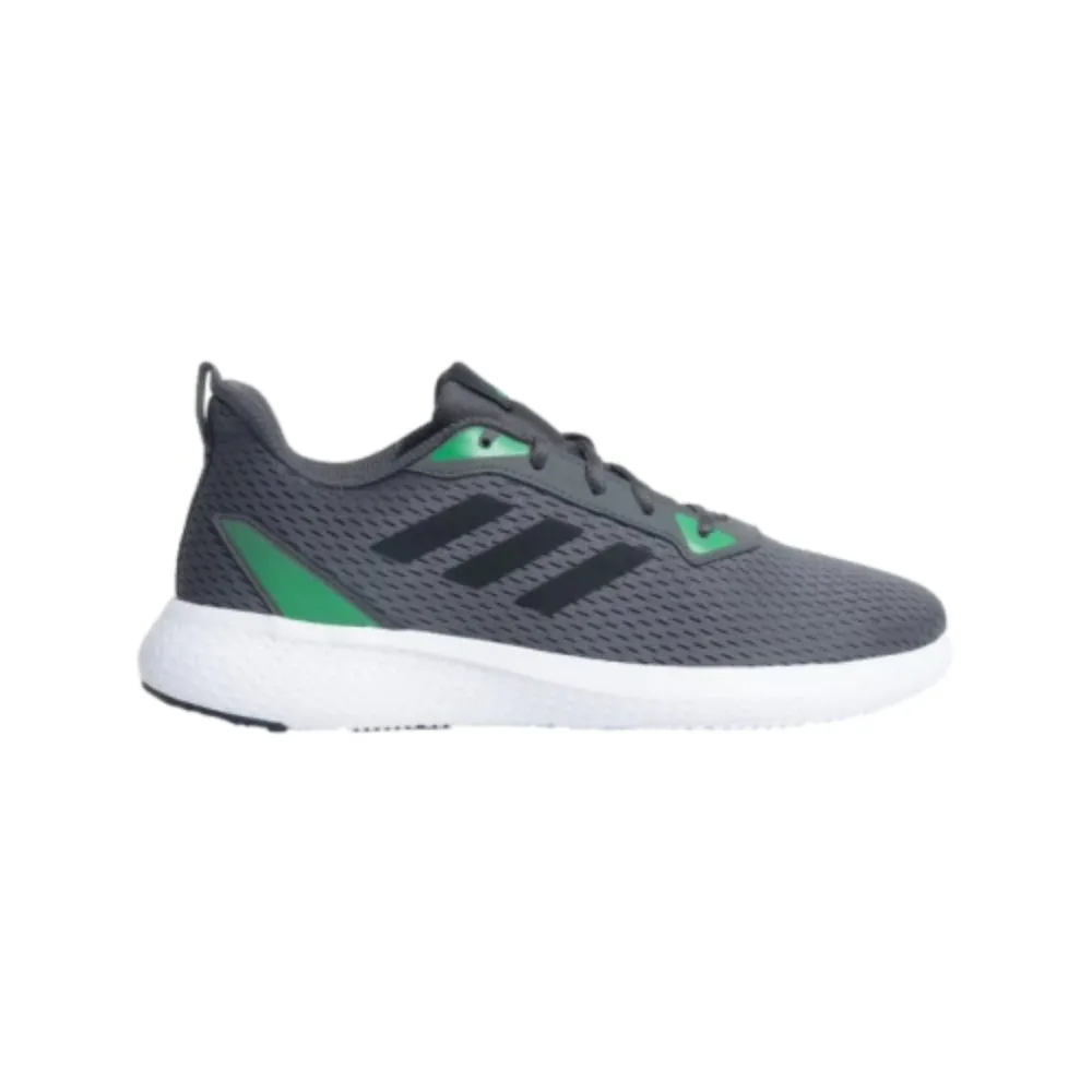 Adidas Men's Adi Accelate Running Shoe (Grey Six/Core Black/Green)