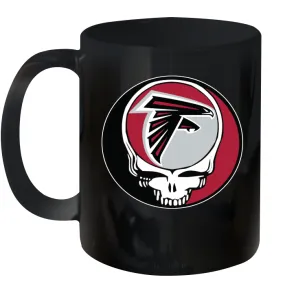 Atlanta Falcons Grateful Dead Steal Your Face NFL Football Ceramic Mug 11oz