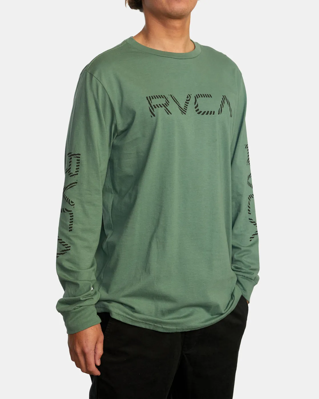 Big Fills Long Sleeve Tee - Spinach