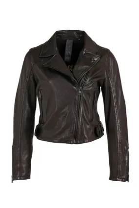 Black Bita leather jacket