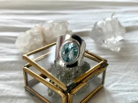 Blue Topaz Medea Ring