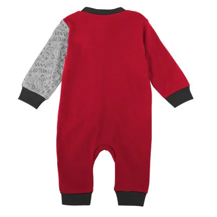 Boys' Nebraska Huskers Infant Playbook Long Sleeve Coverall