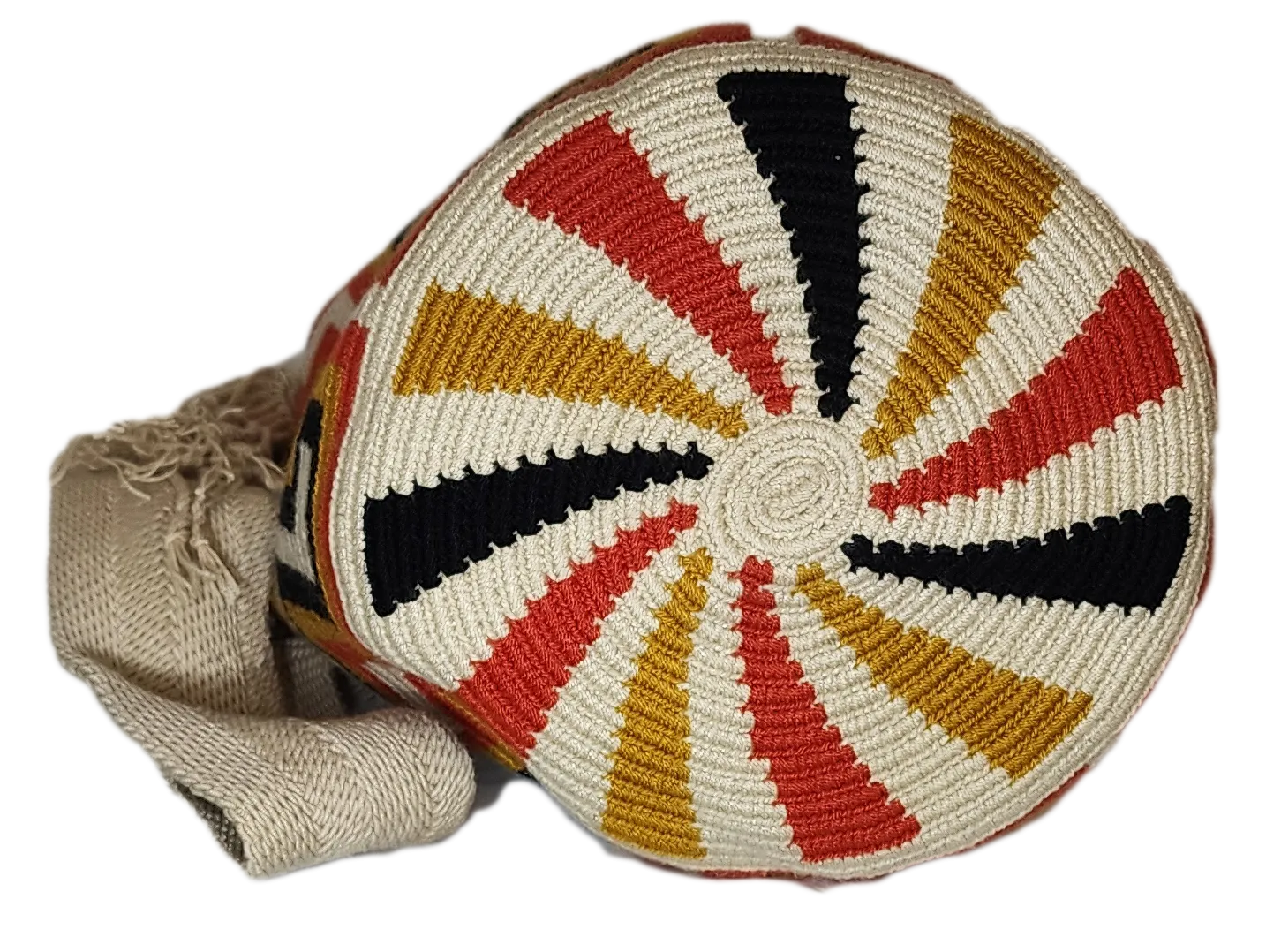 Brooklyn Large Handmade Crochet Wayuu Mochila Bag