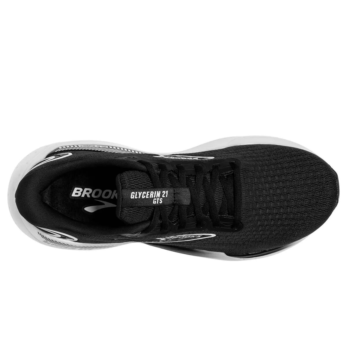 Brooks Glycerin GTS 21 Mens | Black/grey/white