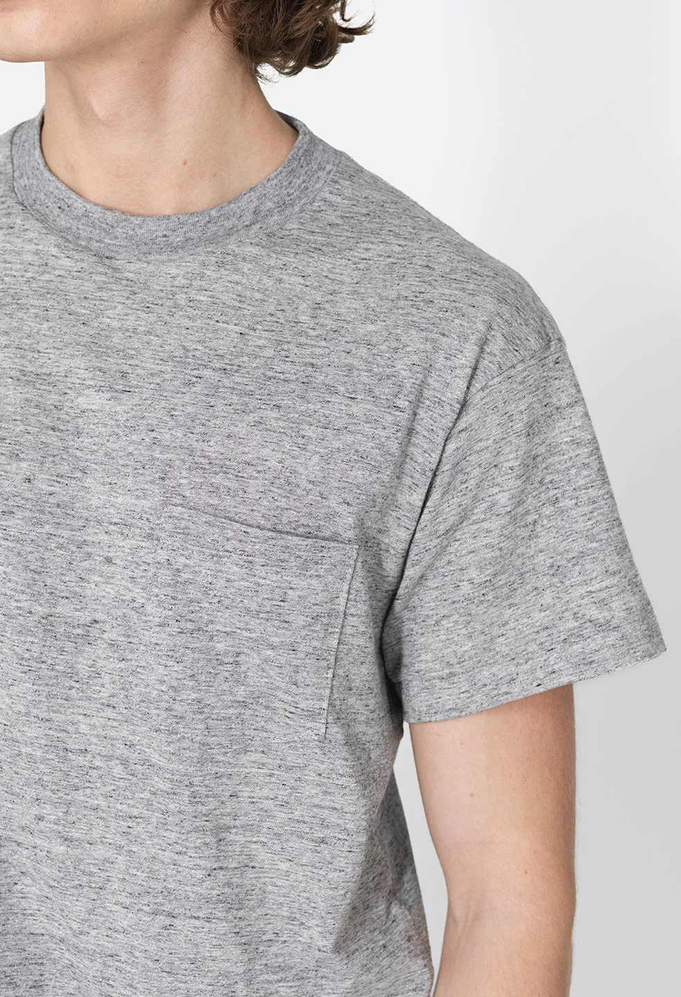 Campus Pocket Tee / Vintage Grey