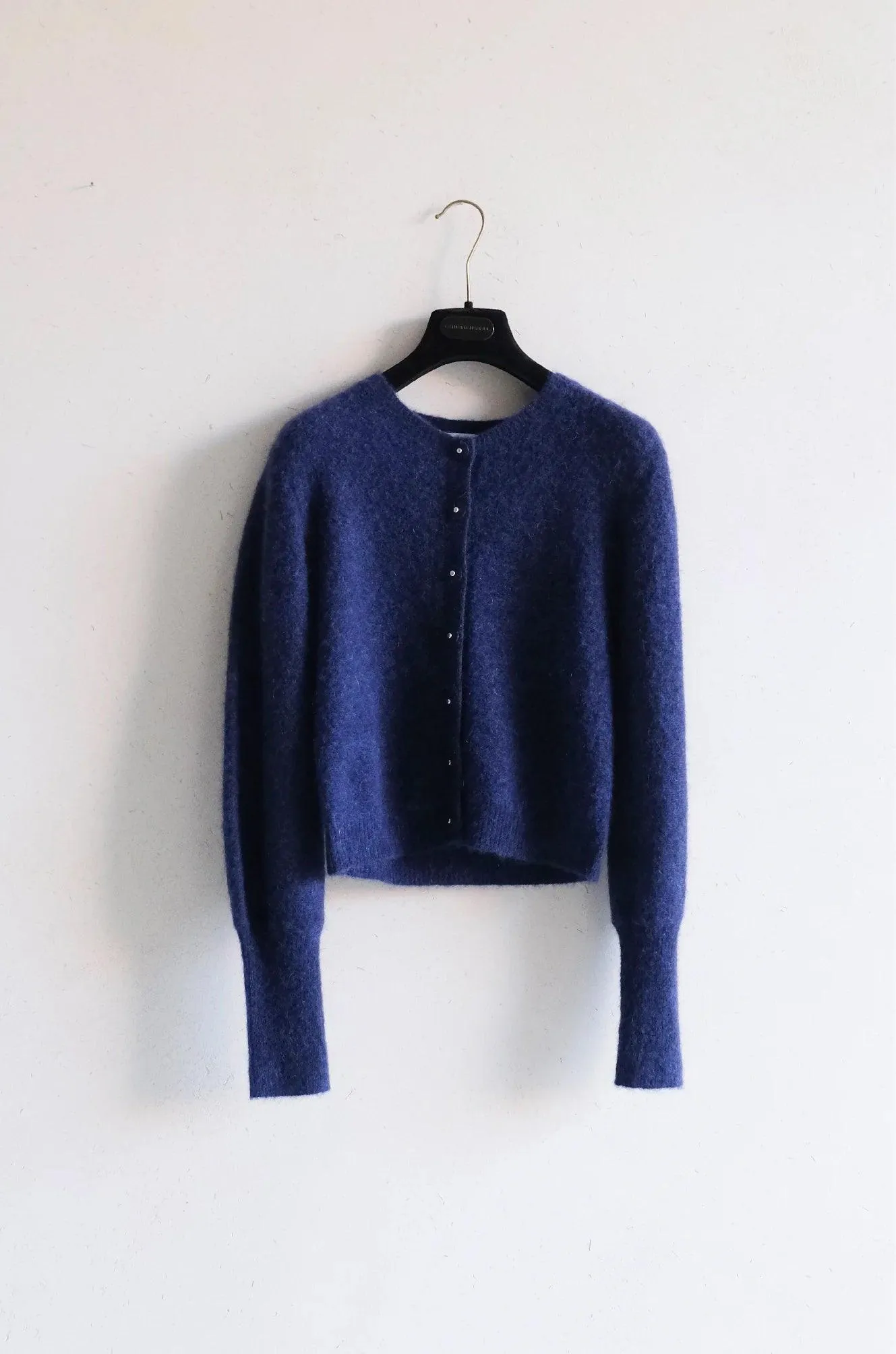 Cashmohair Petit Cardigan Indigo Blue