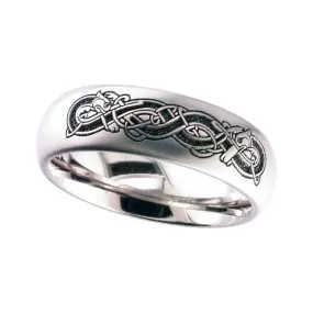 Celtic Titanium Ring - 2204-CD18