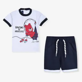 CHCO Bear White 2 Piece Set 5089