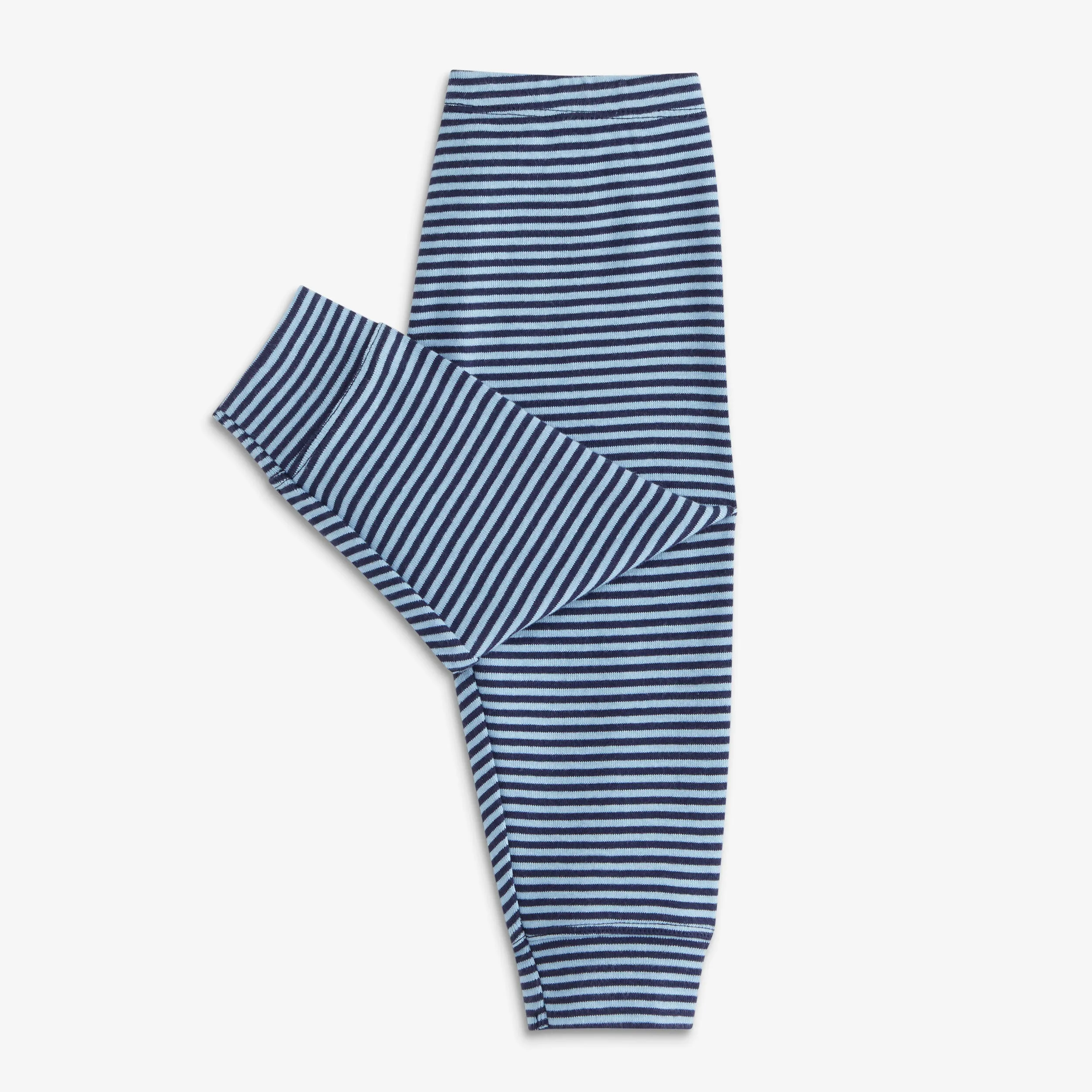 Clearance baby organic pant in mini stripe