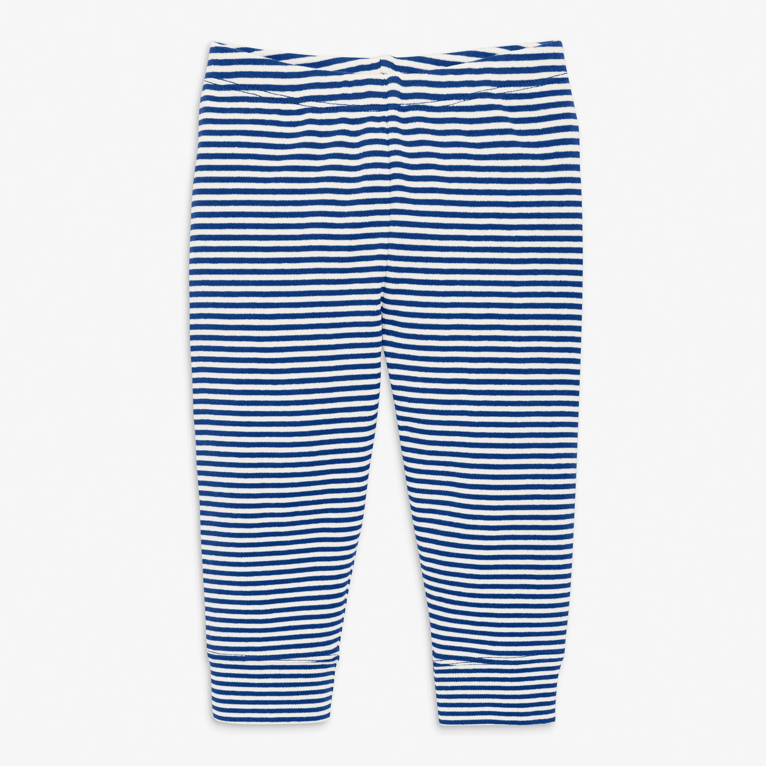 Clearance baby organic pant in mini stripe