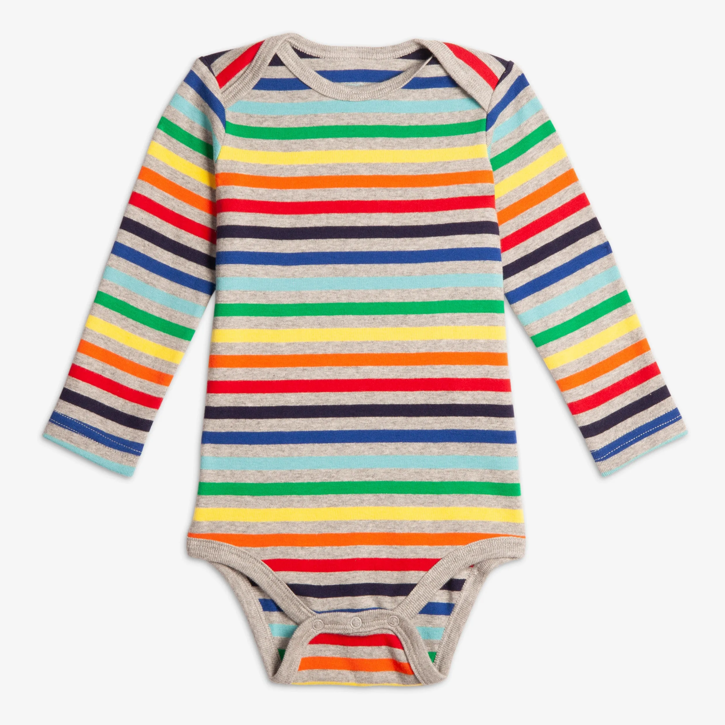 Clearance babysuit in rainbow stripe