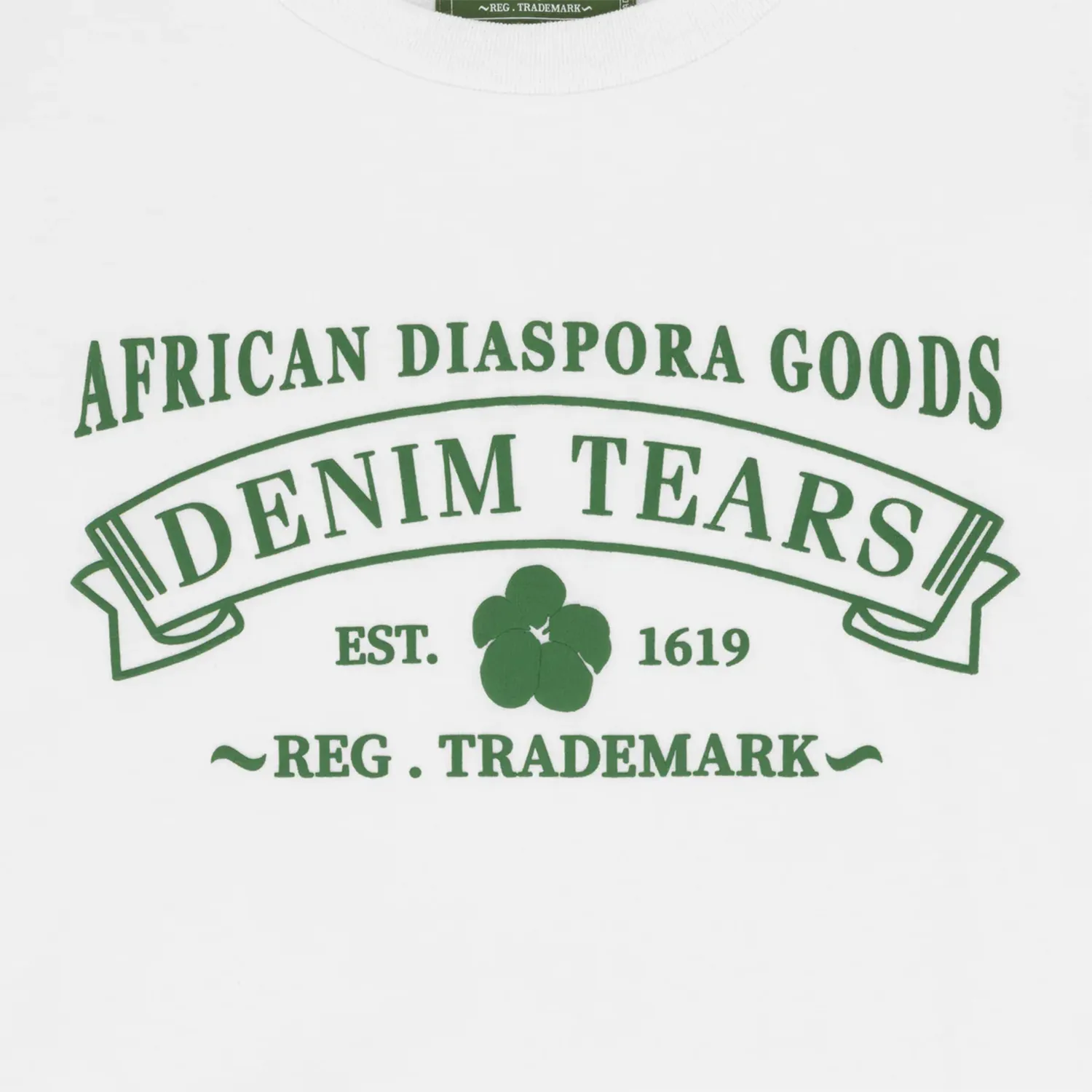 Denim Tears ADG Tee White