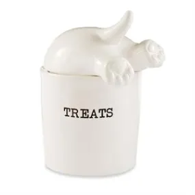 Dog Tail Treat Canister