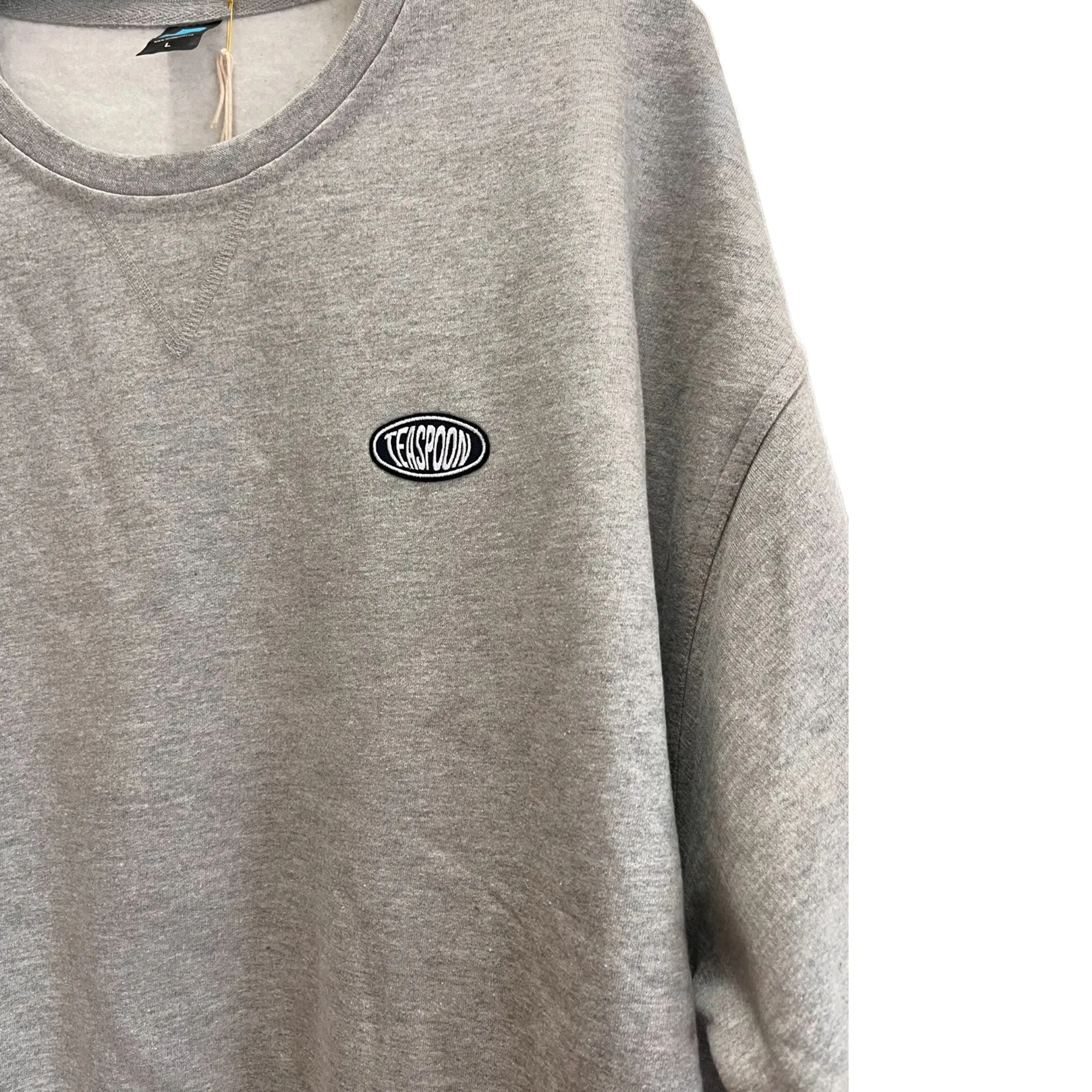 Elipse Broderie [Baggy Crew Neck] Gris