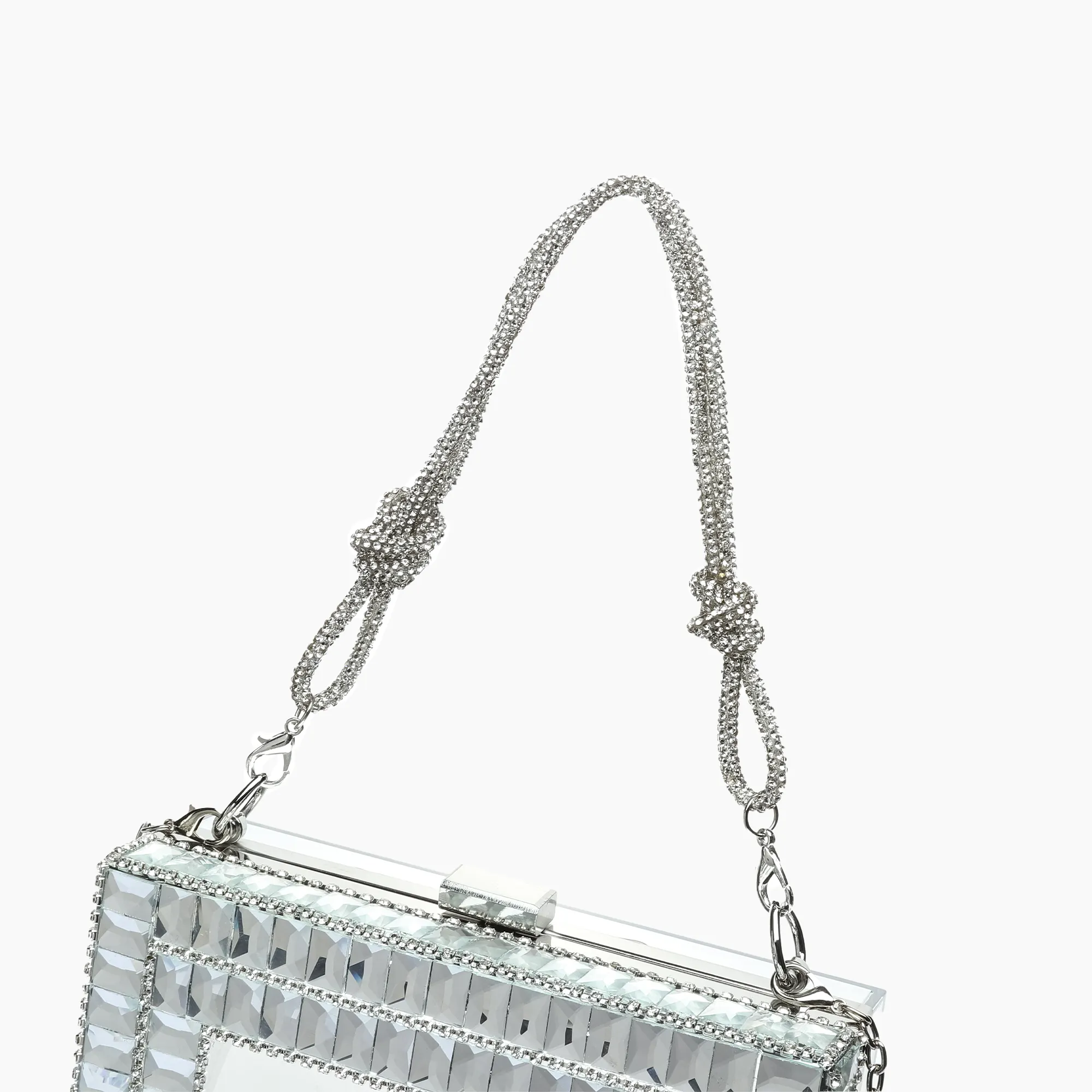 Felix Rhinestone Evening Clutch Bag