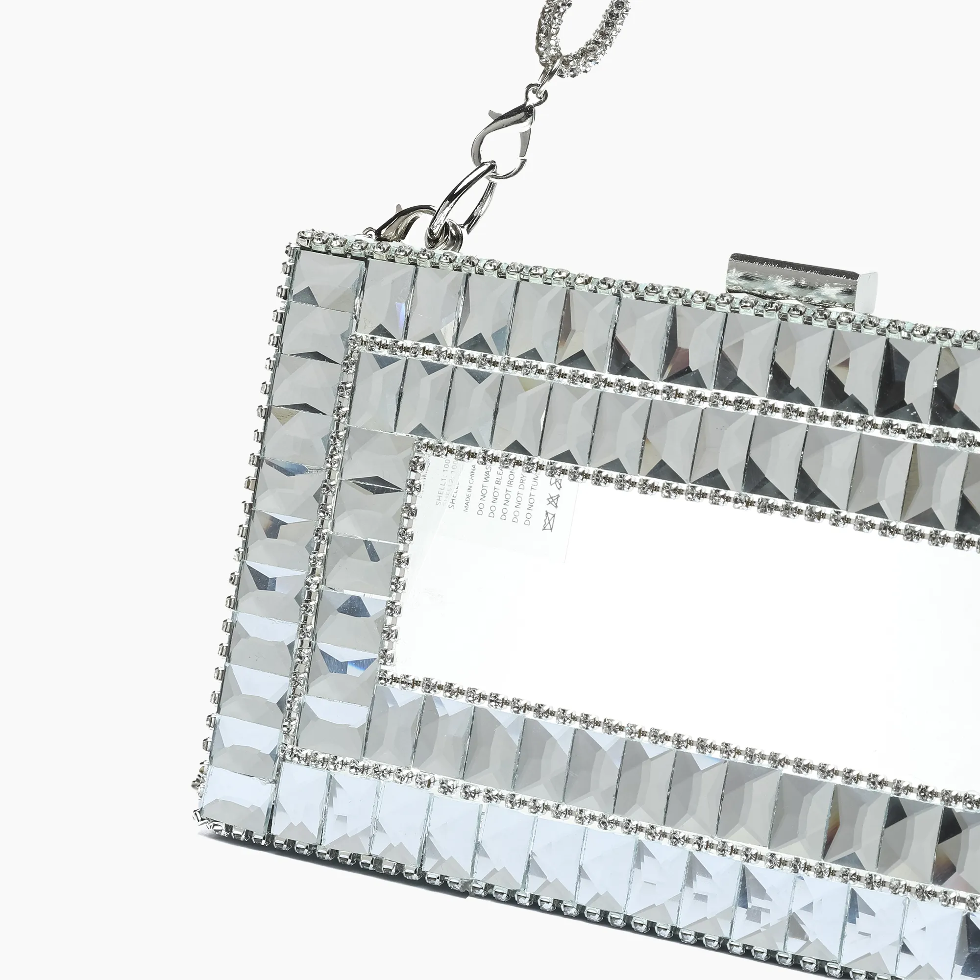 Felix Rhinestone Evening Clutch Bag