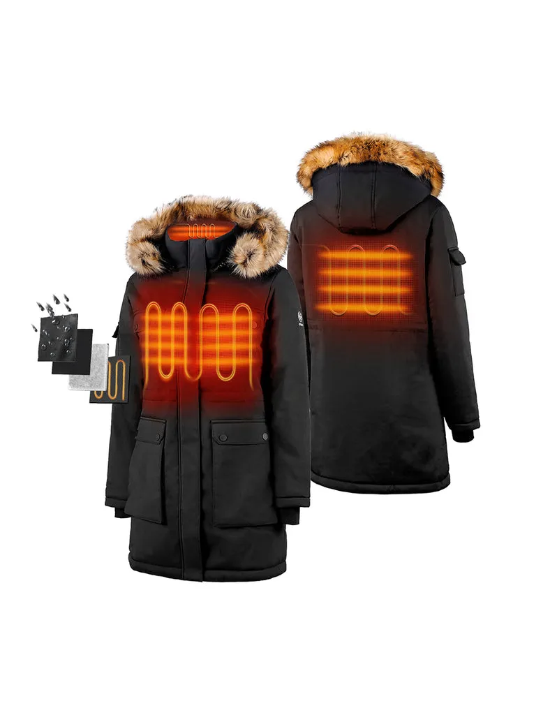 Final Sale - Women's Heated Thermolite® Parka (4 Heating Zones) (with B19G Battery Set)