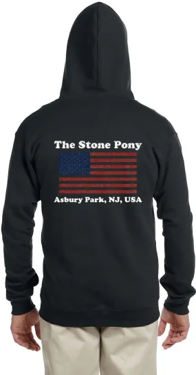 Flag themed Zip Hoody