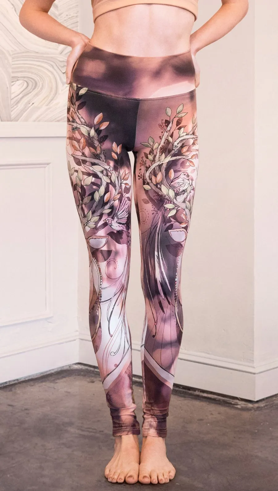 Forest Deer - Athleisure Leggings - CUSTOM ORDER