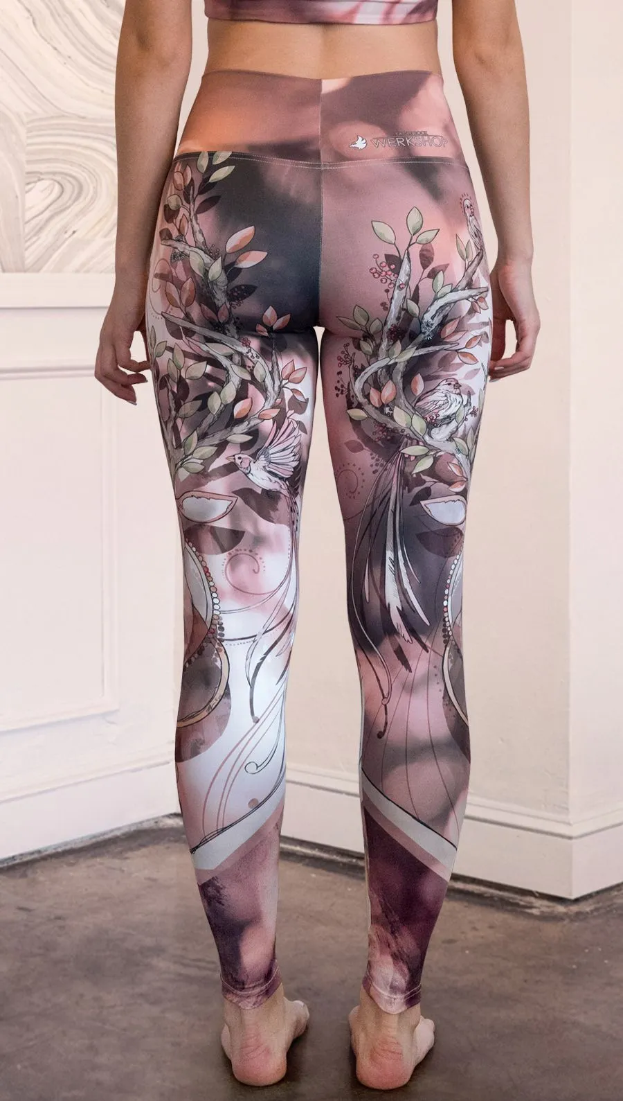 Forest Deer - Athleisure Leggings - CUSTOM ORDER