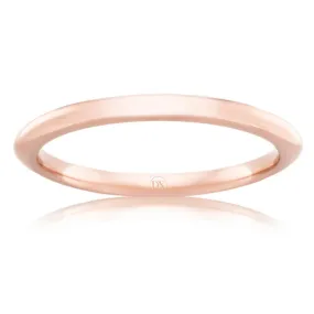 Full Dome 2mm - 18ct Rose Gold