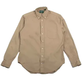 Gitman Vintage Bros. Long Sleeve Tan Oxford