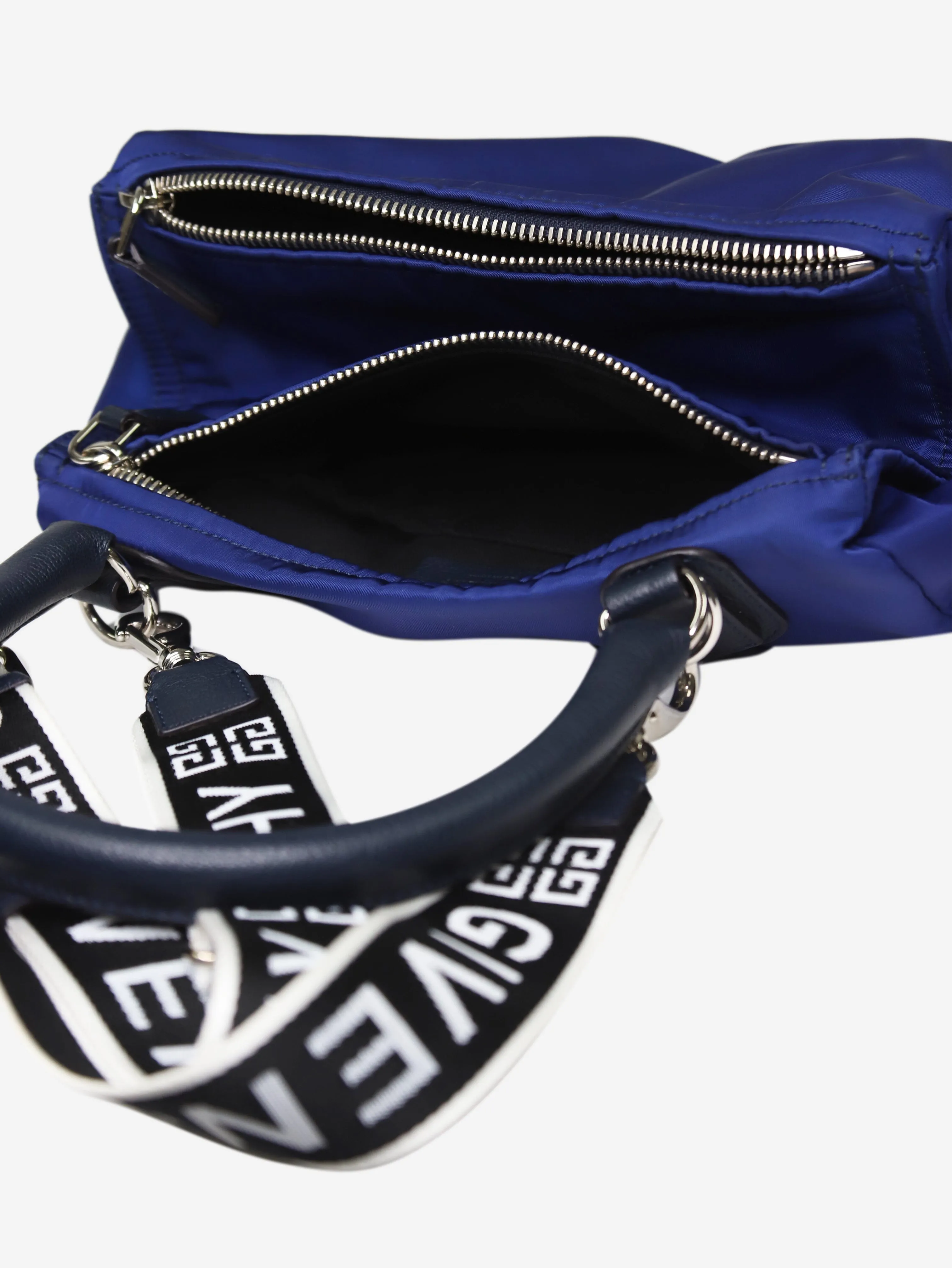 Givenchy Blue nylon Pandora bag