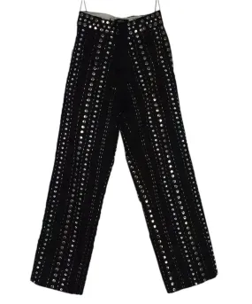 Gucci x Dickies Black Rhinestone Studded Pants sz 2