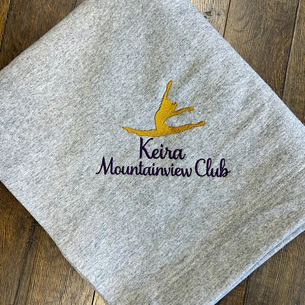 Gymnastics Personalized Stadium Blanket