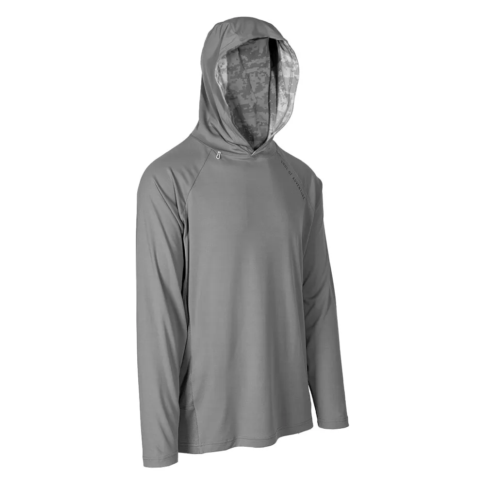 Hooded Performance Long Sleeve Shirt | Ghost Digi Camo