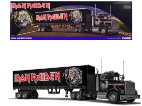 Iron Maiden Transport Truck Black 1/50 Diecast Model by Corgi