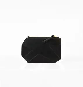 K CLUTCH CANVAS BLACK