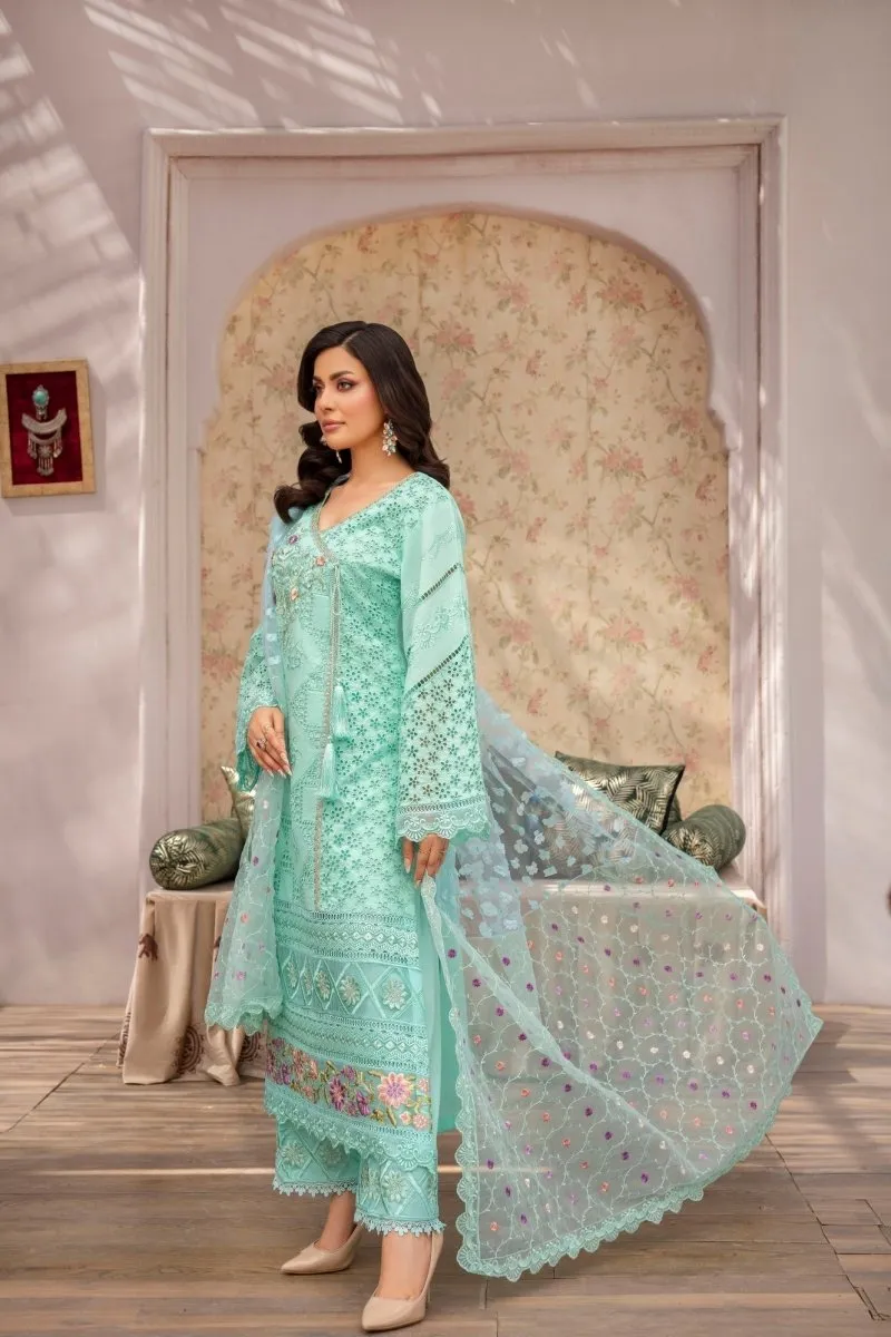 Karma Festive Embroidered Cotton Pakistani Suit KAR96