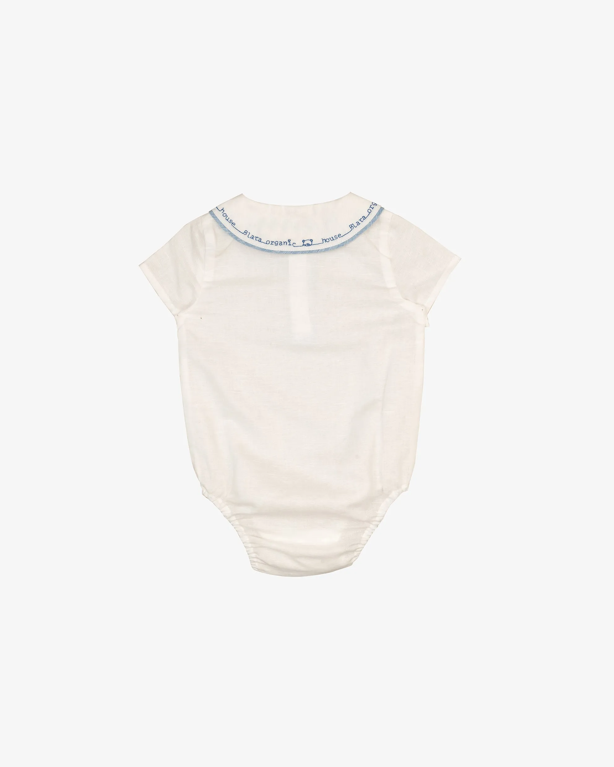 Linen Collar Bodysuit