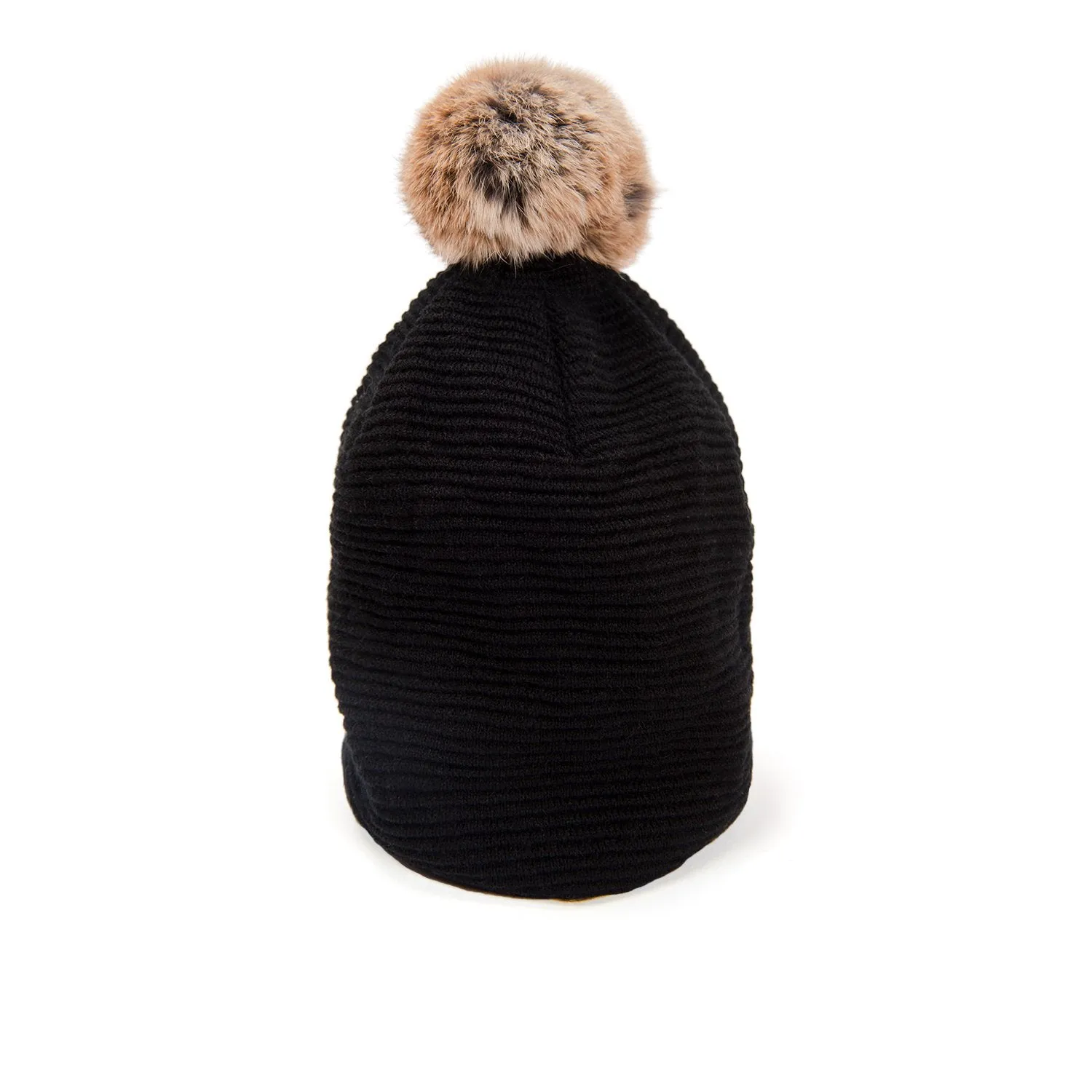 Loren Beanie (Black/Natural)