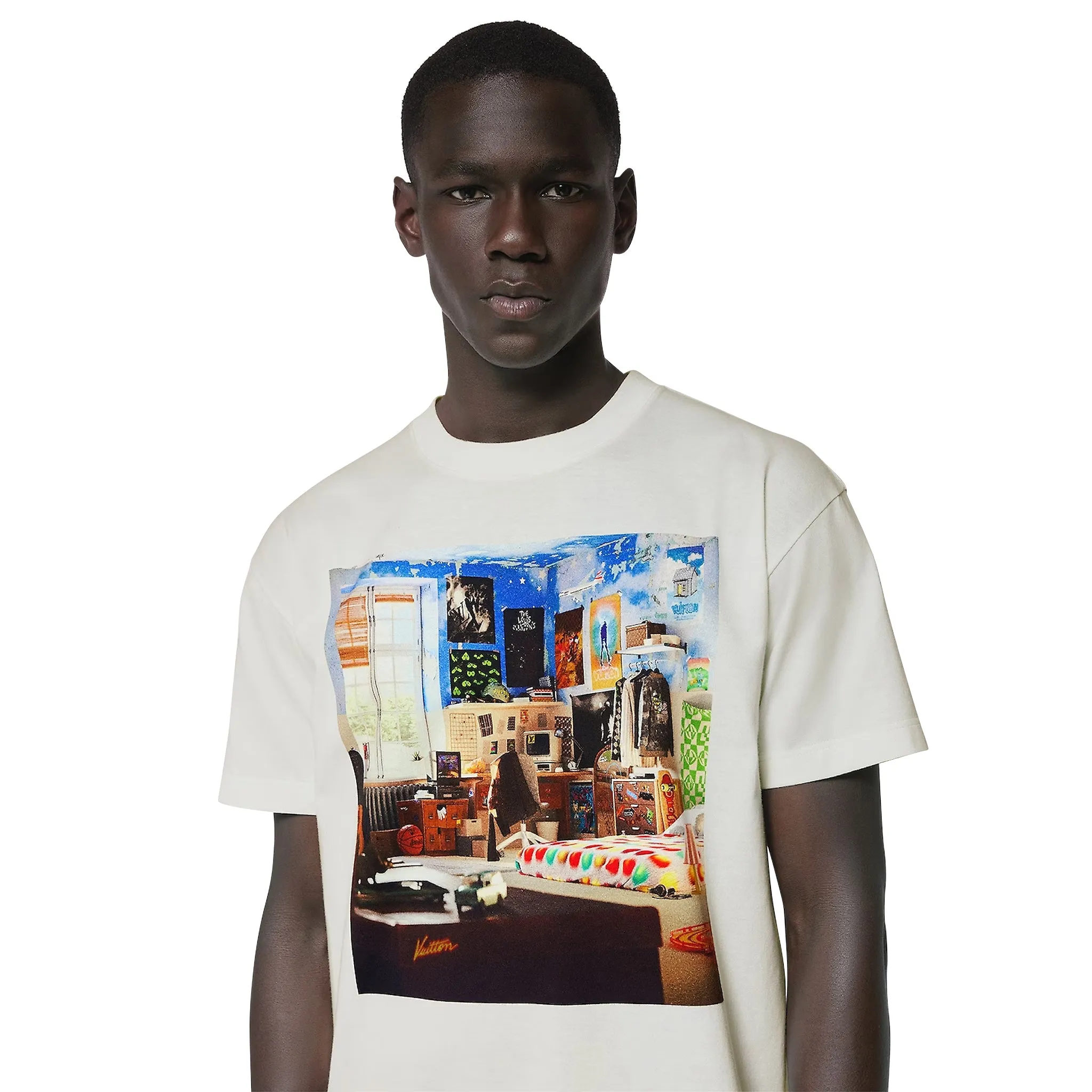 Louis Vuitton LV Teen Bedroom White T Shirt