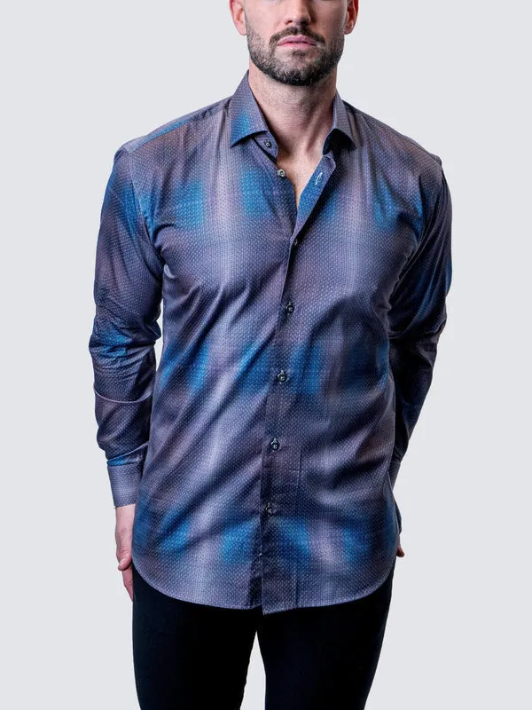 Maceoo Shirt | Fibonacci Shiny Chrome Multi