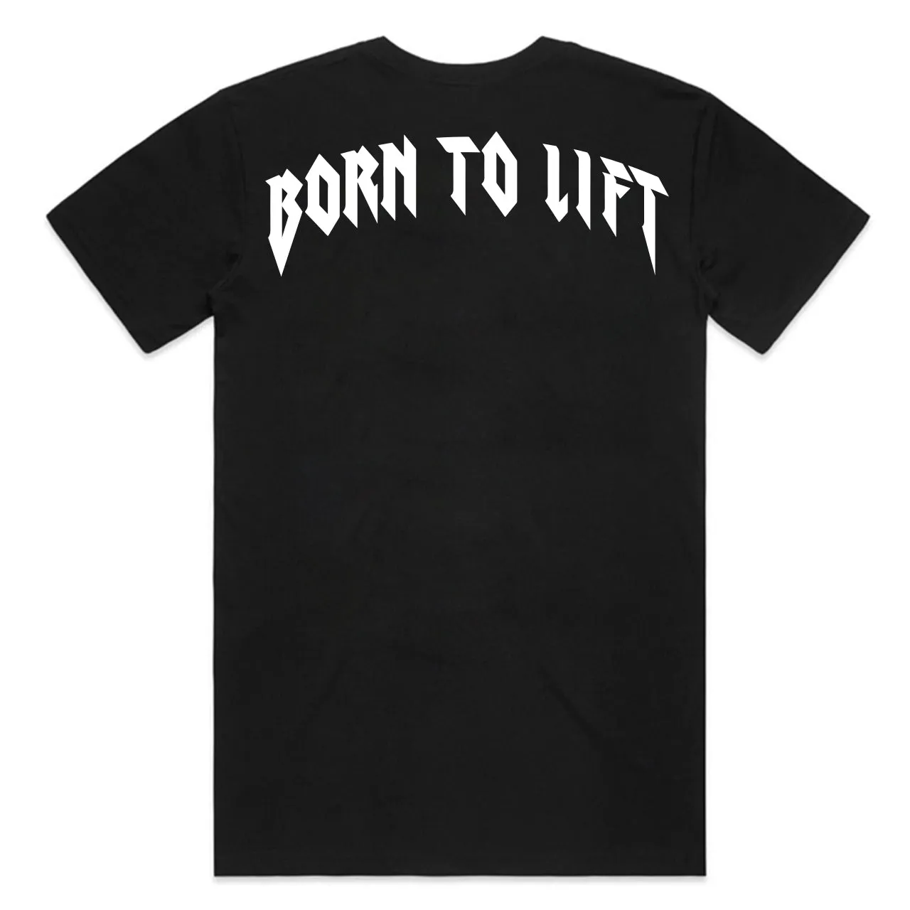 Men's ''BORN TO LIFT'' Oversized Heavy weight Short-Sleeve T-Shirt.