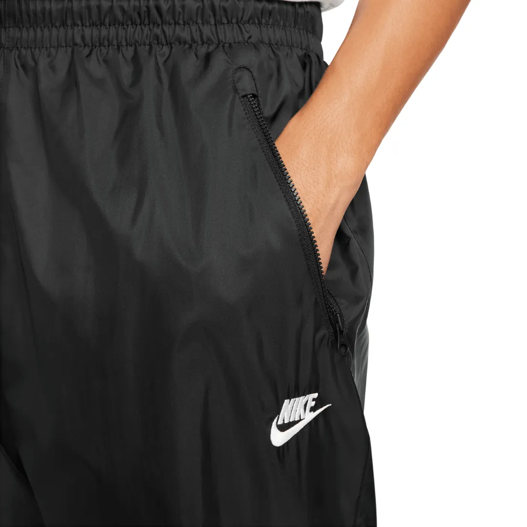 Men's Nike Windrunner Woven Lined Pants - Black/Black/White