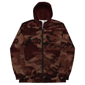 Men’s windbreaker Burgundy (Camo)