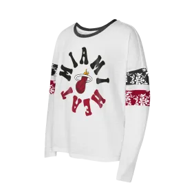 Miami HEAT Team First Girls Long Sleeve Tee